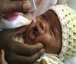 Polio-Schluckimpfung