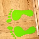 Kinderarztpraxis PD Dr. Steinmetz Göttingen - grüne Kinderfüße